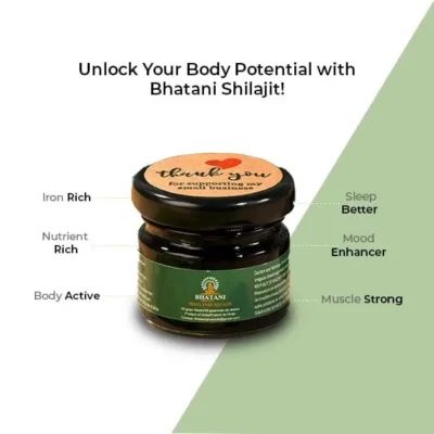 Unlock Your Body Potential with Bhatani Shilajit
