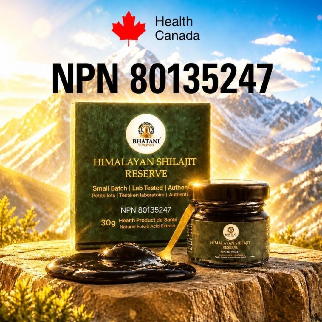 Is Shilajit safe? Why NPN is important. Bhatani Shilajit NPN 80135247