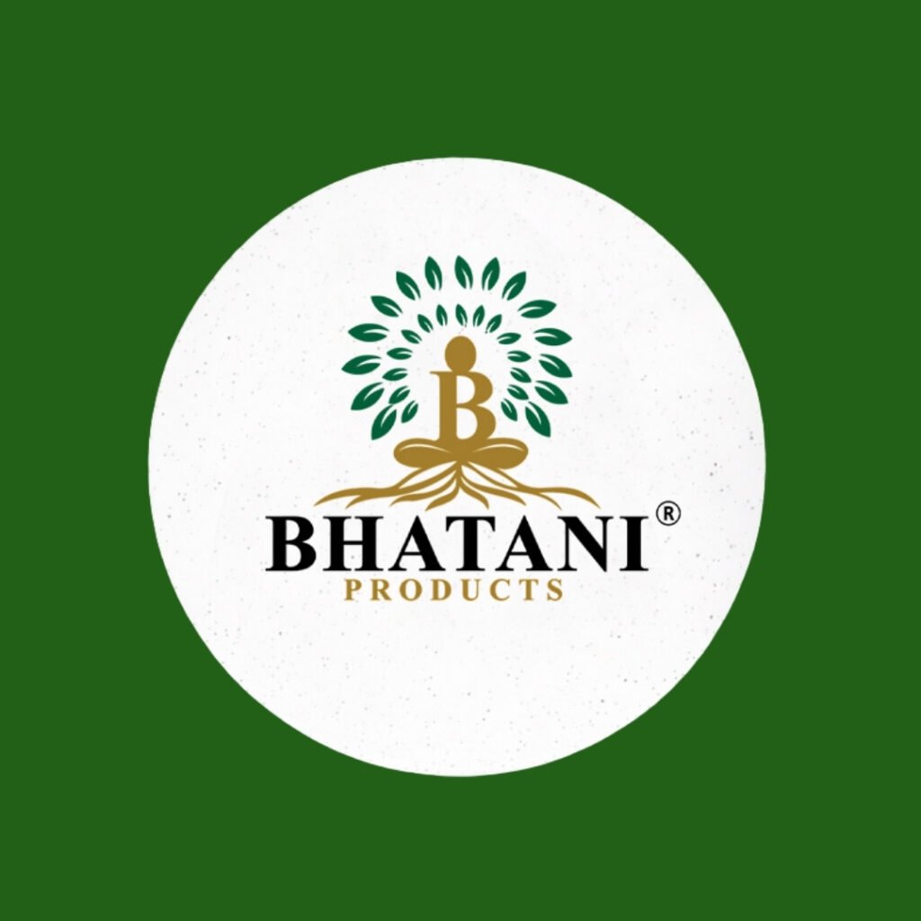 Bhatani Products, a Canadian wellness brand inspired by ritual, heritage, and mindful living. Bhatani Products Logo