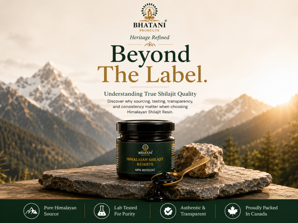 Beyond The Label Bhatani Shilajit