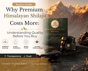 Bhtani Himalayan Shilajit Resin. Authentic, trusted, transperancy and Canadian Wellness Brand